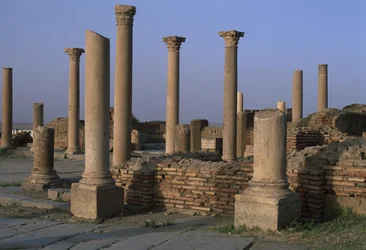 Vue de la Bibliothèque, c.100 AD, Période Impériale Haute (27 BC-395 AD)