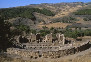 Vue du théâtre, Haute période impériale