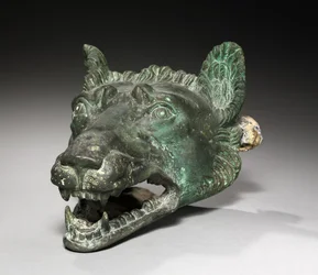 Fixation de barge en forme de tête de loup, 1-200