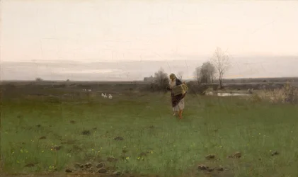 Paysage aux environs de Cracovie