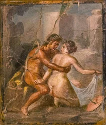 Satyre et nymphe