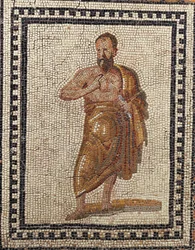 Un philosophe (mosaïque)