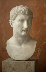 Art romain Buste de Drusus le Jeune (13 BC - 23 AD) marbre