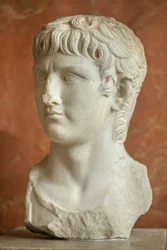 Buste du général romain Germanicus (15 avant J.-C. - 19 après J.-C.)