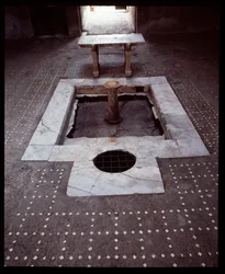 Atrium de la Casa del tramezzo di legno, 5e siècle av. J.-C.-1er siècle apr. J.-C.