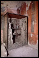 Armoire carbonisée, Casa a Graticcio, 5ème siècle av. J.-C. - 1er siècle apr. J.-C.