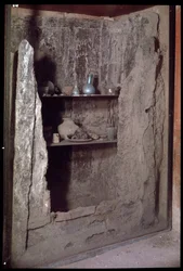 Armoire carbonisée, Casa a Graticcio, 5ème siècle avant J.-C. - 1er siècle après J.-C.