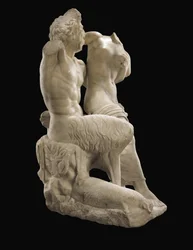 Pan et Hermaphrodite, vers Ier siècle après J.-C.