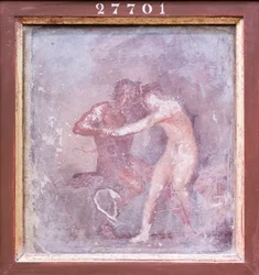 Satyre et hermaphrodite