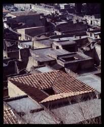 Vue de la Casa sannitica, 5e siècle av. J.-C.-1er siècle apr. J.-C.