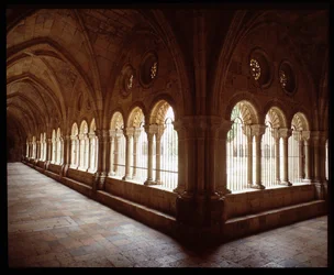 Vue du cloître de la Cathédrale Sainte Thècle à Tarragone