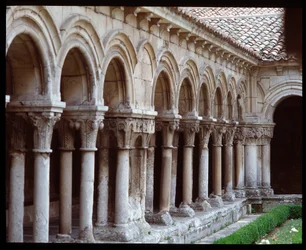 Vue du cloître du Monastère Royal de Las Huelgas de Burgos