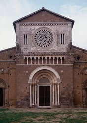 Vue de la façade de l