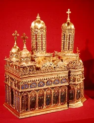 Kivotion, du Monastère de Hurezi, comté de Vilcea