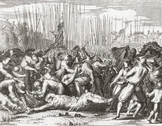 Meurtre des frères De Witt. (imprimer)