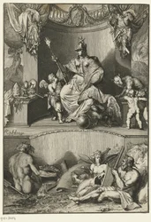 Représentation allégorique de la ville de Rome