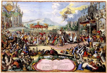 Allégorie du roi Jean III Sobieski, 1675