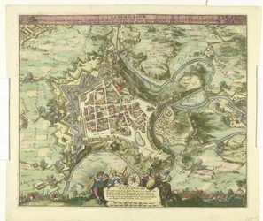Bombardement de Luxembourg par le maréchal de Créquy, 1684