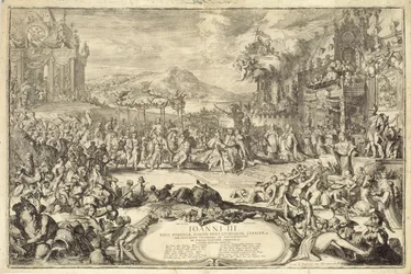 Entrée de couronnement de Jean III (1629-96) en Pologne, 1675