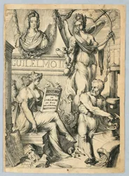Frontispice, "Histoire Métallique de Guillaume III, Roi de Grande-Bretagne"
