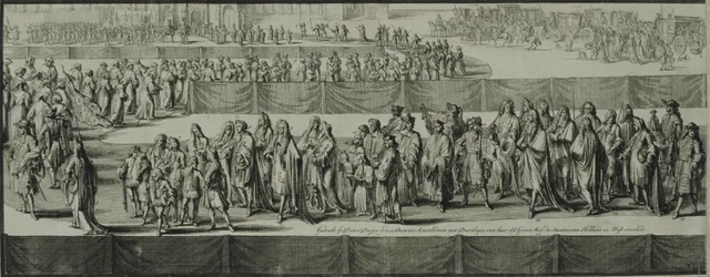 Procession funéraire de la reine Marie II, 1695