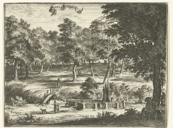 Paysage avec la source 