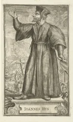 Portrait de John Hus, 1701