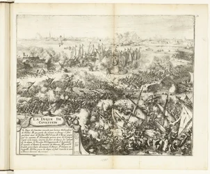 Combat pour la digue de Kauwenstein, 1585