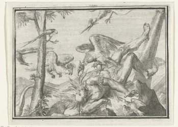 Page de titre pour le pamphlet: De Geplukte Tapoeijer, 1702