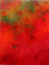Verts abstraits flamboyants