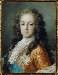 Louis XV, en tant que Dauphin, portant l