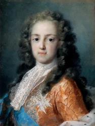 Louis XV de France 1710-1774 en tant que Dauphin, 1720-1721
