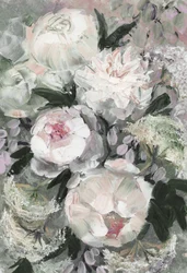 Bouquet de pivoines à l
