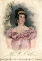 Miss M A Wilson, vers 1820-1850