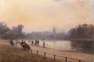 Promenade dans le parc, Kensington