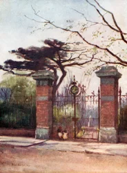 Entrée du Jardin des Apothicaires