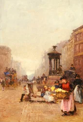 Fleuristes dans le Strand, 1892