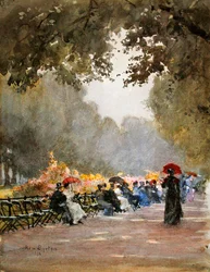 La rangée le matin