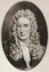 Sir Isaac Newton, des Biographies Vivantes des Hommes Célèbres