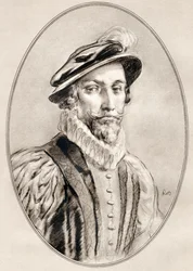 Sir Walter Raleigh, des Biographies Vivantes des Hommes Célèbres