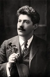 Fritz Kreisler 1875-1962, violoniste et compositeur américain né en Autriche, 1907