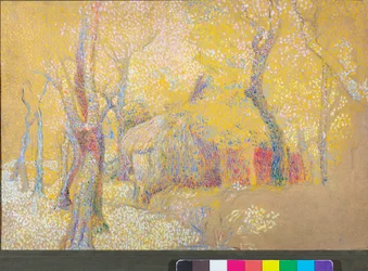 Grange dans les arbres, c.1900-06