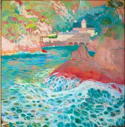 San Fruttuoso depuis la mer