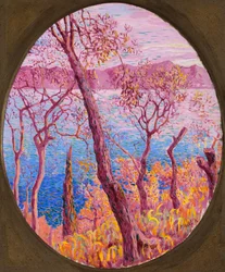 Arbres sur la mer, vers 1910-14