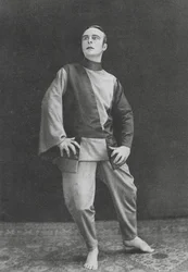 Rudolf von Laban, danseur autrichien (photo n/b)