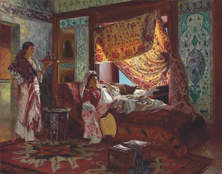 Prendre le thé dans le harem