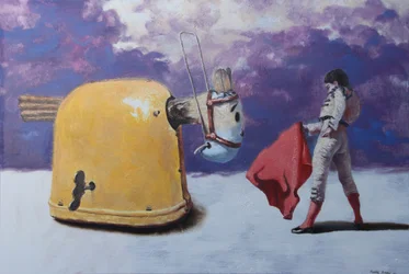 Challenger, 2024 (huile sur toile)