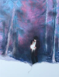 Gardien de la lumière hivernale