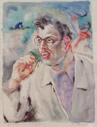 « Grünfressender » (autoportrait)