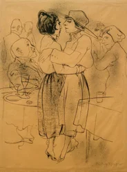 Dans la salle de danse